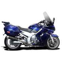 Yamaha FJR1300 2001-2005 350MM Round Carbon Full Exhaust System Product thumb image 2