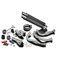 Triumph Street Triple 765RS 2023-2024 350MM Round Carbon Exhaust System Product thumb image 2