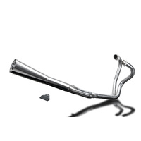 Yamaha XS650SE 1978-1985 2 Into 1 Megaphone Exhaust System Stainless Steel Product thumb image 2
