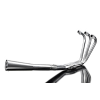 Yamaha XS750S XS850 1978-1981 3-1 Complete Stainless Steel Megaphone Exhaust Product thumb image 2