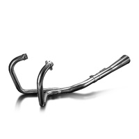 Honda CX500 CX500 Deluxe CX500C Custom 78-81 Megaphone 2 Into 1 Exhaust System Product thumb image 2