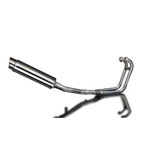 Suzuki GS500E/F 2-1 1989-2019 350MM Round Stainless SL10 Complete Exhaust System Product thumb image 2