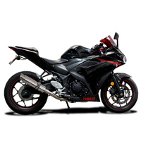 Yamaha YZF-R3 MT-03 2015-2023 350MM Round Stainless SL10 Full Exhaust System Product thumb image 2