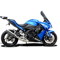Suzuki GSX-S1000/F 2015-2020 DE-CAT 350MM Round Stainless Full Exhaust System Product thumb image 2