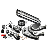 Triumph Street Triple 765RS 2023-2024 350MM Round Stainless Exhaust System Product thumb image 2