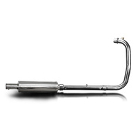 Royal Enfield 350 Bullet Classic 22-25 350MM Round Stainless Full Exhaust System Product thumb image 2