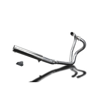 Yamaha XS650SE 1978-1985 2 Into 1 Straight Cafe Racer Exhaust System Stainless Product thumb image 2