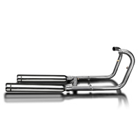 W650 W800 2019-2024 / Complete Systems 550mm Custom Silencers With Bull Nose END 304 Stainless Steel Product thumb image 2
