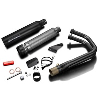 KAWASAKI VULCAN 650 EN650 22-25 410MM CERAMIC BULL NOSE EXHAUST SYSTEM Product thumb image 2