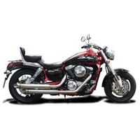 Kawasaki VN1500 VN1600 96-08 550MM Slash CUT Full Exhaust System Product thumb image 2