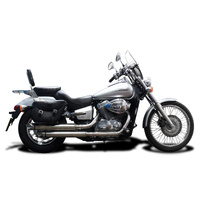 Honda VT750 2008-2018 550MM Slash CUT Full Exhaust System Product thumb image 2
