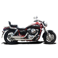 Kawasaki VN1500 VN1600 96-08 410MM Slash CUT Full Exhaust System Product thumb image 2