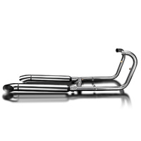 W650 W800 2019-2024 / Complete Systems 550mm Custom Silencers With Turn OUT END 304 Stainless Steel Product thumb image 2