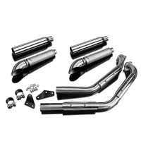 Suzuki VL800 C50 C50T M50 2001-2023 410MM Turned Slash CUT Exhaust System Product thumb image 2