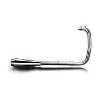 Royal Enfield Classic Bullet 350 2022-2025 Stainless Reverse Cone Exhaust System Product thumb image 2