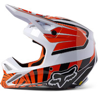 FOX 2023 Youth V1 Goat Off Road Helmet Orange Product thumb image 2