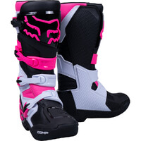 FOX Womens Comp Off Road Boots Black/Pink Product thumb image 2