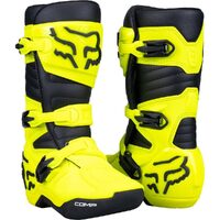 FOX Youth Comp Off Road Boots FLO Yellow Product thumb image 2