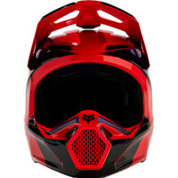 FOX V1 Streak Off Road Helmet FLO Red Product thumb image 2