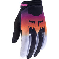 FOX Youth Girls 180 Flora Off Road Gloves Black/Pink Product thumb image 2