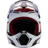 FOX Youth V1 Flora Off Road Helmet White/Black Product thumb image 2