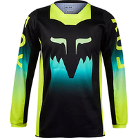 FOX Youth Girls 180 Flora Off Road Jersey Black/Yellow Product thumb image 2