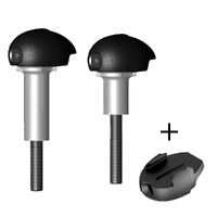 GBRacing Bullet Frame Sliders (Race) for Kawasaki ZX-6R GoPro Camera Mount bundle Product thumb image 2