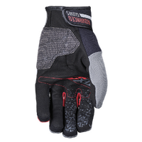 Five TFX-4 Water Repellent Adventure Gloves Grey/Red Product thumb image 2