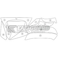 Eazi-Guard Paint Protection Film for Aprilia Tuono V4 R 2011 - 2014  matte Product thumb image 2