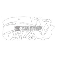 Eazi-Guard Paint Protection Film for Aprilia RSV4 2015 - 2017  gloss Product thumb image 2
