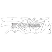 Eazi-Guard Paint Protection Film for Aprilia Tuono V4 2015 - 2017  gloss Product thumb image 2