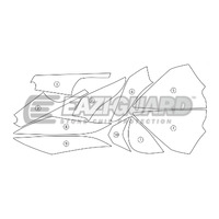 Eazi-Guard Paint Protection Film for BMW R1200GS 2014 - 2016  gloss Product thumb image 2