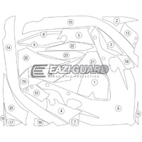 Eazi-Guard Paint Protection Film for Honda CBR650R 2019  matte Product thumb image 2
