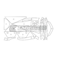 Eazi-Guard Paint Protection Film for Kawasaki ZX-6R 2013 - 2016  gloss Product thumb image 2