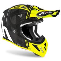 Airoh Aviator ACE Off Road Helmet Kybon Yellow/Matt Black Product thumb image 2