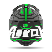 Airoh Wraap Mood Off Road Helmet Green Matt Product thumb image 2