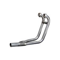 Suzuki GS500E F 1989-2019 2 Into 1 Stainless Steel Downpipes Product thumb image 2