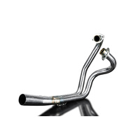 Yamaha XS650SE / S 1978-1985 2 Into 1 Stainless Steel Downpipes Product thumb image 2