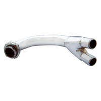 Suzuki GT750 75-78 Centre Down Pipe Mild Steel Chromed Product thumb image 2