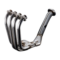 Kawasaki ZXR400 H-L 1989-1999 Stainless Steel Down Pipesfits OEM Silencer Product thumb image 2