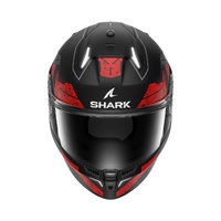 Shark Skwal i3 Rhad MAT BLK CHR Red Product thumb image 2