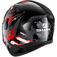 Shark D-SKWAL 2 Penxa Helmet Black/Red Product thumb image 2