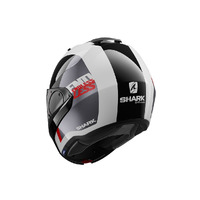Shark EVO ES Modular Helmet Endless WHT/BLK/Red Product thumb image 2