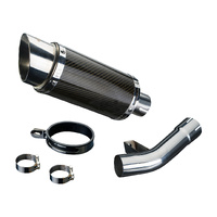 Suzuki GSX650F 07-16 200MM Round Carbon Exhaust System Product thumb image 2
