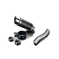 Honda CB500F 2016-2021 200MM Round Carbon Exhaust System Product thumb image 2