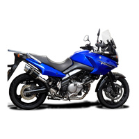 Suzuki DL650 V-STROM 02-11 200MM Round Carbon Exhaust System Product thumb image 2