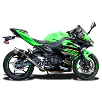 Kawasaki Ninja 400 Z400 2018-2024 200MM Round Carbon Exhaust System Product thumb image 2