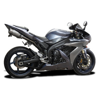 Yamaha YZF-R1 (2004-2006) 200MM Round Stainless DE-CAT Exhaust System Product thumb image 2