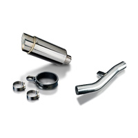 Suzuki GSX1400 2005-2009 200MM Round Stainless Exhaust System Product thumb image 2