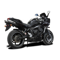 Yamaha FZ6N FZ6S Fazer 04-10 200MM Round Stainless Exhaust System Product thumb image 2